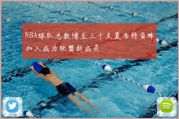 NBA球队总数增至三十支夏洛特黄蜂加入成为联盟新成员