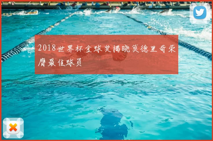 2018世界杯金球奖揭晓莫德里奇荣膺最佳球员
